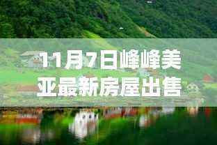11月7日峰峰美亚新居抢购,探索自然美景,寻找内心宁静与平和