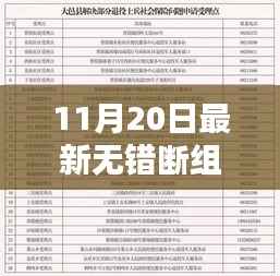 揭秘最新无错断组方法,科技革新引领未来新篇章(11月20日更新)