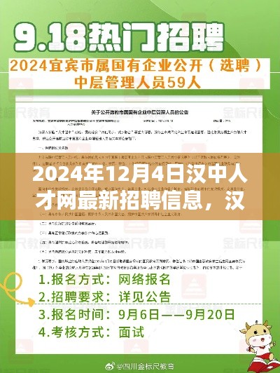 汉中人才网独家爆料,最新招聘信息大揭秘,职业未来从这里起航(2024年12月4日)
