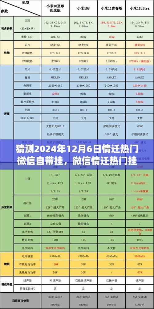 猜测2024年12月6日情迁热门微信自带挂,微信情迁热门挂,预测与反思的未来视角(针对2024年12月6日)