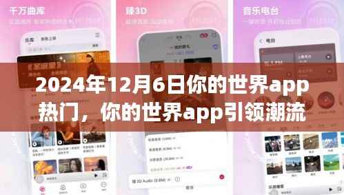 2024年12月6日,你的世界app引领潮流,启程自然美景的心灵之旅