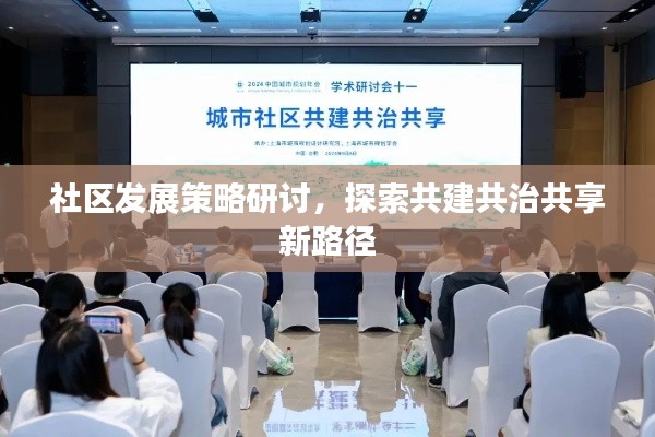 社区发展策略研讨,探索共建共治共享新路径