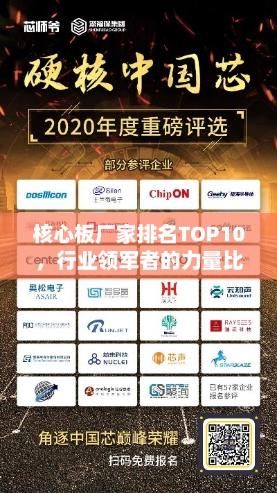 核心板厂家排名TOP10,行业领军者的力量比拼